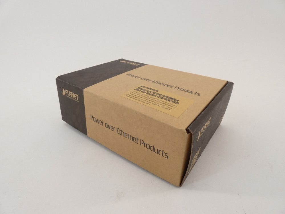 Planet POE-171S 10/100/1000Mbps Single-Port Ultra PoE Splitter 24V 60W - NEW ...