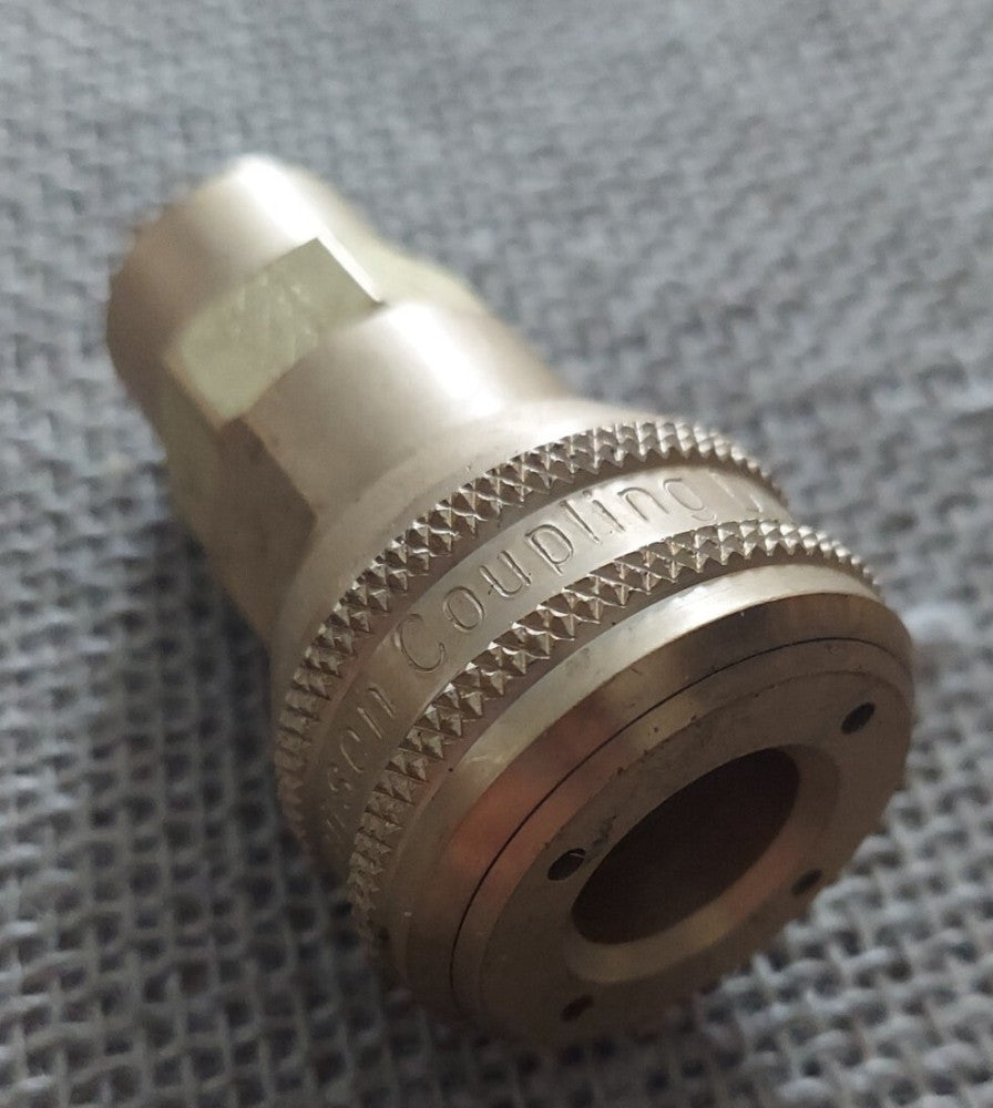 Hansen Coupling Series 4000 Push Tite 3/8 FEMALE Pneumatic Air Line Connector