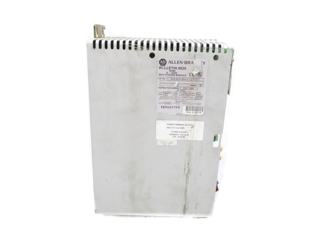 ALLEN BRADLEY 8520-4S5A-MX4-S-1-2-3-5-6-7 SER. B (AS PICTURED) UNMP