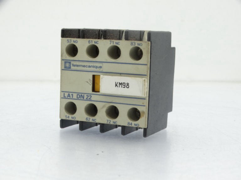 SCHNEIDER ELECTRIC LA1DN22 Contact Block - Used