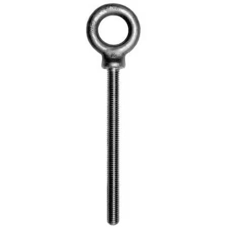 Ken Forging K2022-4 Eye Bolt With Shoulder, 5/16"-18, 4 In Shank, 7/8 In Id,