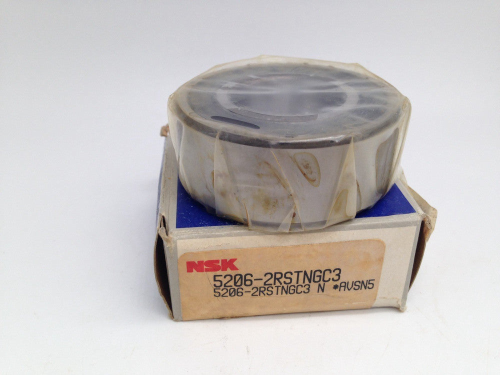 NEW NSK 5206-2RSTNGC3 Double Row Angular Contact Bearing 70mm Bore Diameter