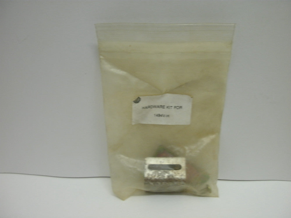 ALLEN BRADLEY 1494V-H HARDWARE KIT HAS SOME RUST/CORROSION ON THE BRACKET NIB