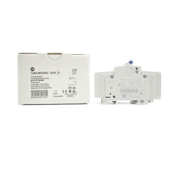 ALLEN BRADLEY 1489-M3D060 SER. D 277V 6A NSMP