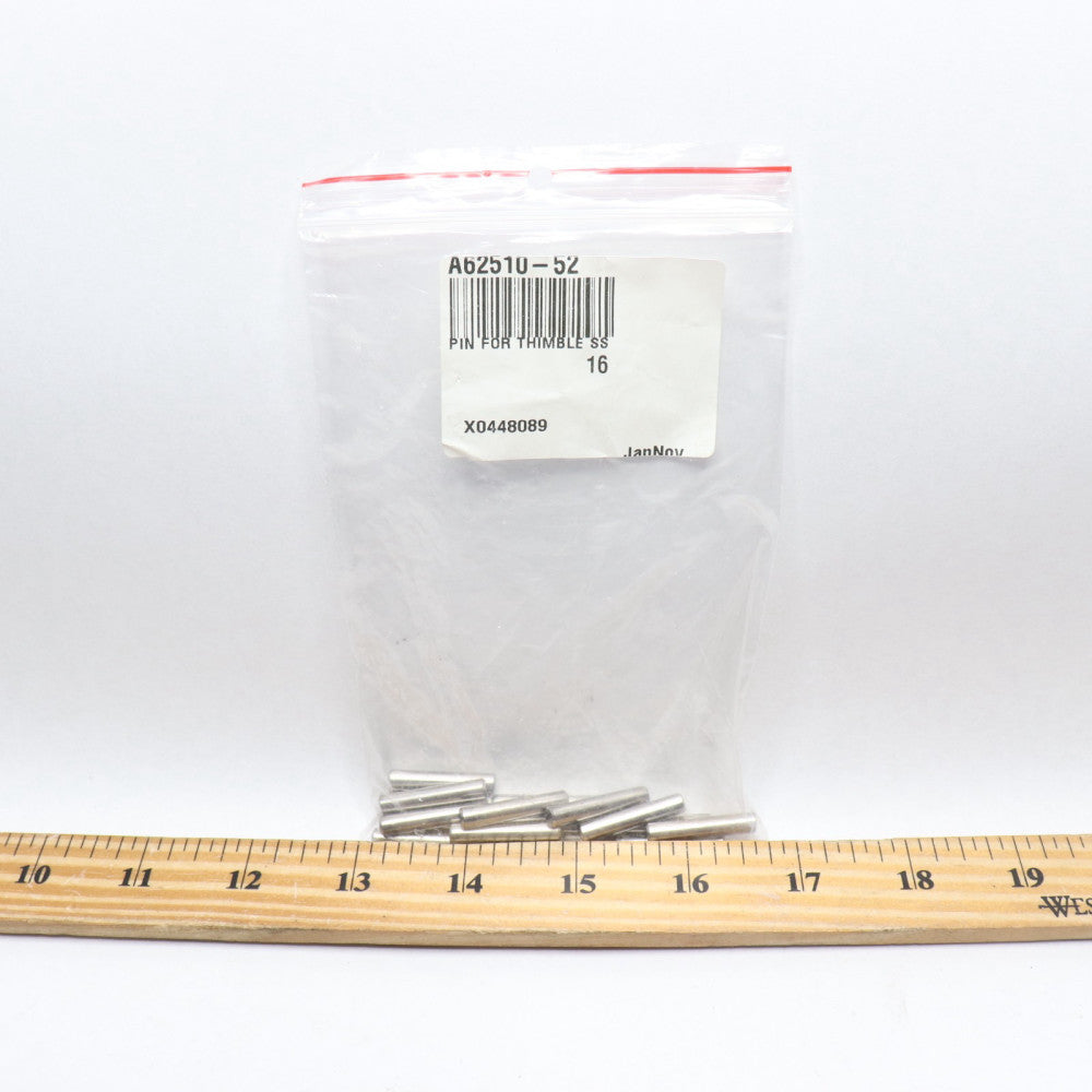 (16-Pk) Pin For Thimble Stainless Steel A62510-52