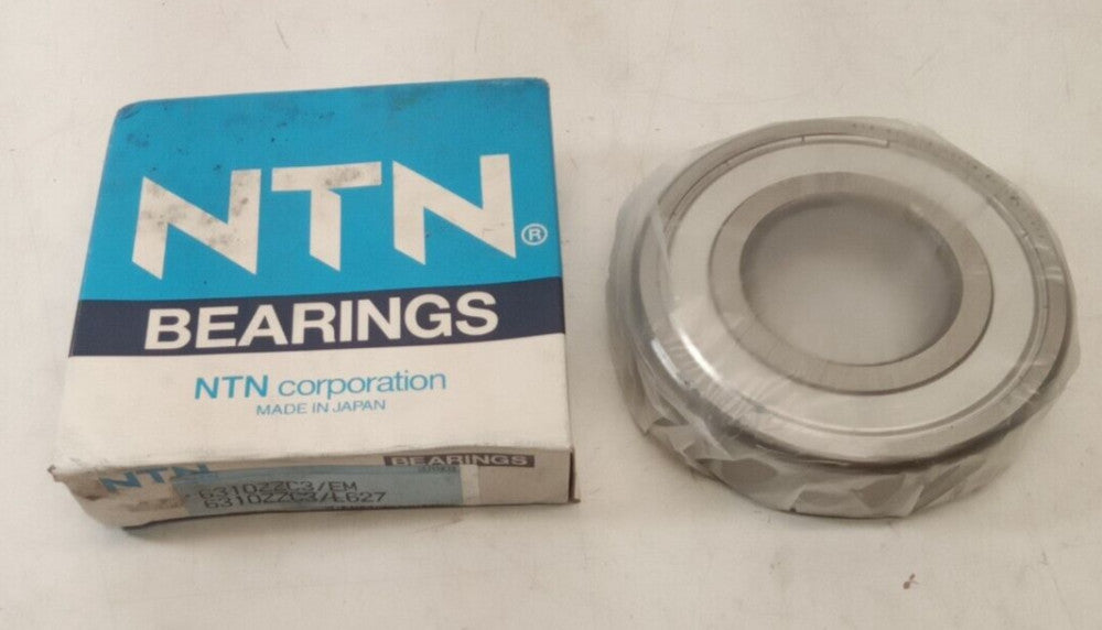 NTN 6310ZZC3/EM Single Row Deep Groove Radial Ball Bearing 6310ZZC3/L627