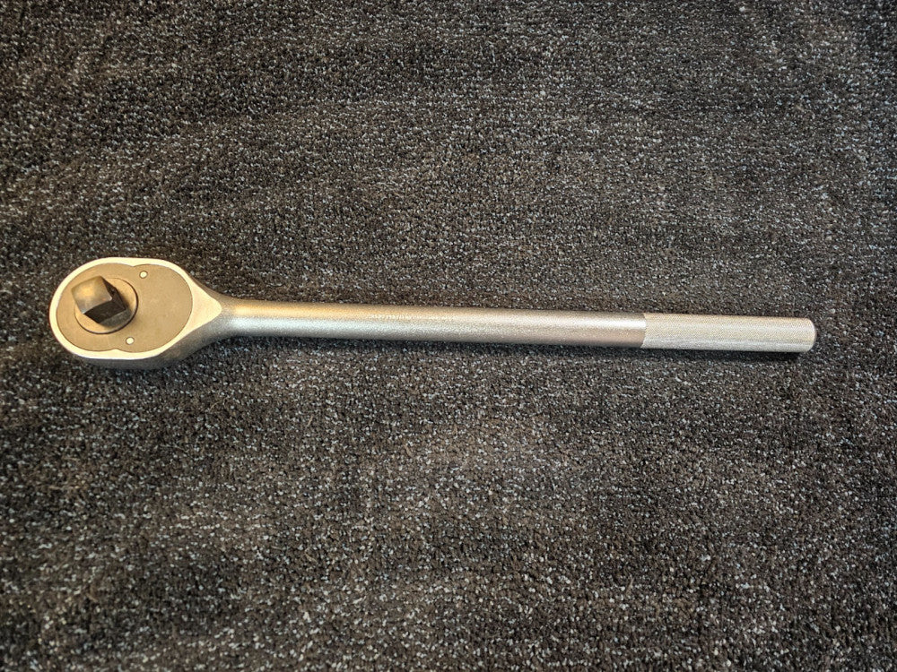 Proto Pofessional 5849 26 inch Length 1 inch Drive Pear Head Ratchet, Brushed
