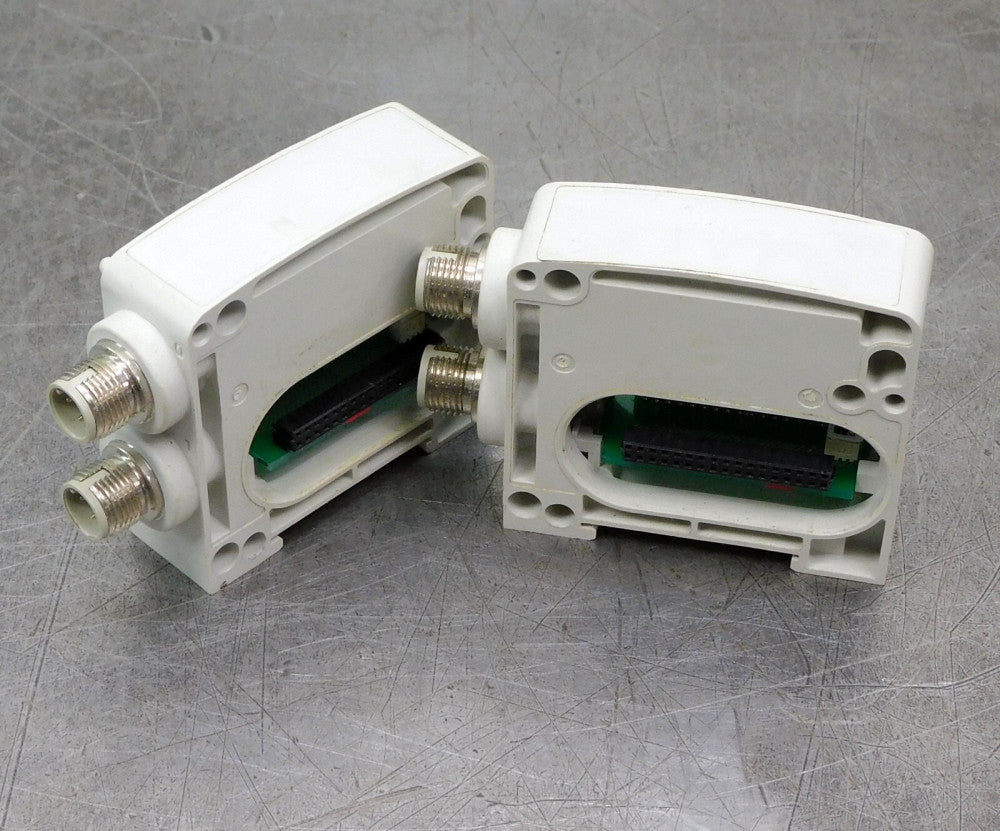 SMC VVQ1000W-130A-1 Pilot Valve Control Connector Assembly Lot of Two (2)