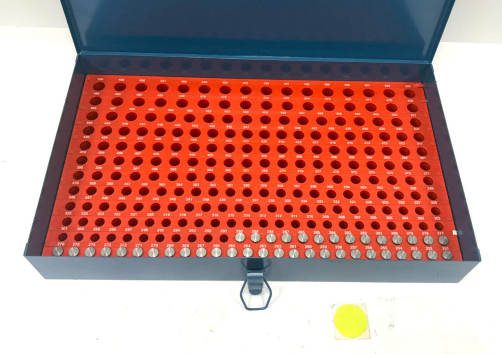 FOWLER 0.251 - .290 PIN GAGE SET 53-880-510 LOT OF 40