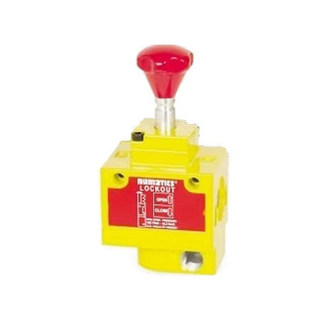 Aventics Vl32n03y 3/8" In/Out, 1/2" Exhaust Lock-Out Valve