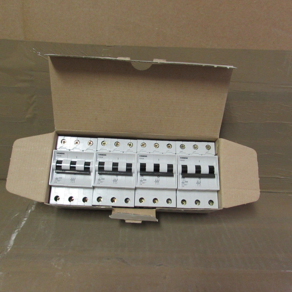 1LOT(4QTY)-SIEMENS 5SX2 320-8, 20A MINIATURE CIRCUIT BREAKER, 400V/3P, NIB! MO!