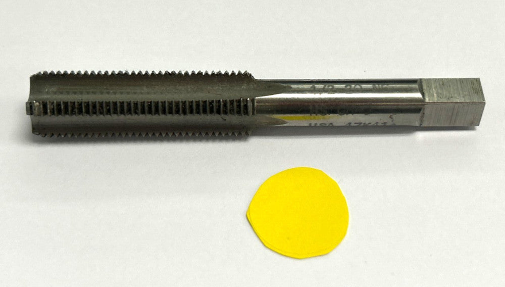 UNBRANDED BOTTOMING TAP 1/2-20 4 FLUTE OAL 3-3/8" LOC 1-11/16"