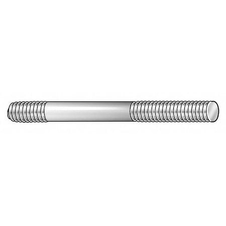 Te-Co 60355 Double-End Threaded Stud, M8-1.25Mm Thread To M8-1.25Mm Thread, 110