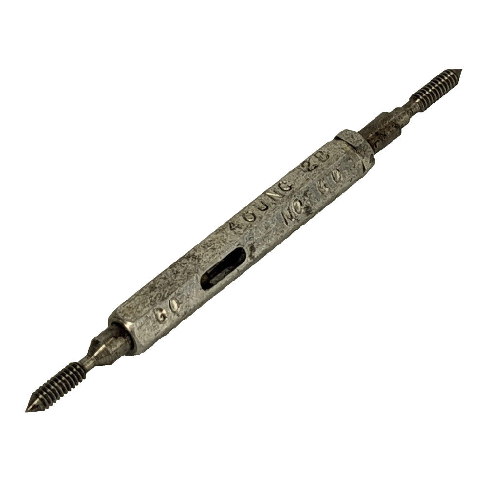 Hueckstaedt 4-40 UNC-2B Setting Thread Plug Gage - GO .0958" NO-GO .0991"