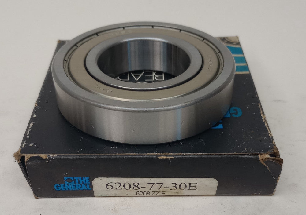 The General 6208-77-30E Ball Bearing Deep Groove 40 X 80 X 18mm Double Shielded