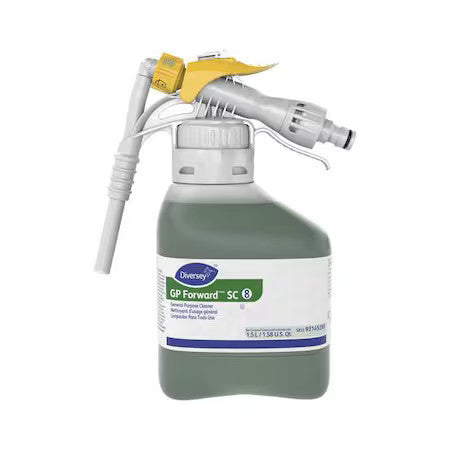 Diversey 93145395 General Purpose Cleaner, Hose End Connection Bottle, Citrus,