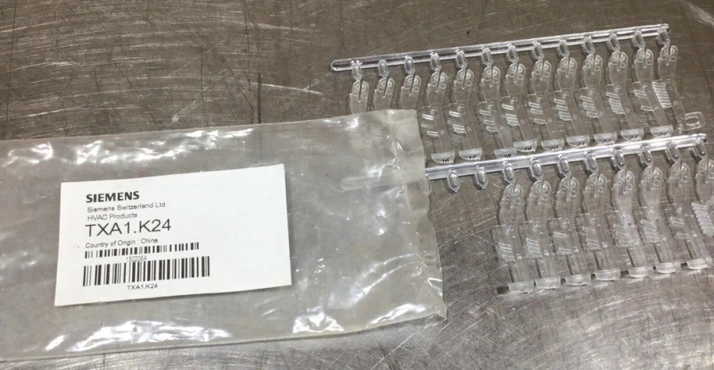 Siemens Automation. Address Keys. TXA1.K24 (Missing 1-5) Nos Surplus Partial