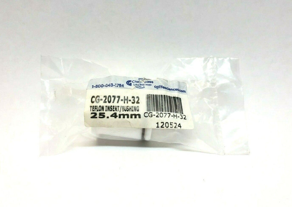 Chemglass CG-2077-H-32 Teflon Insert/Bushing, 25.4mm
