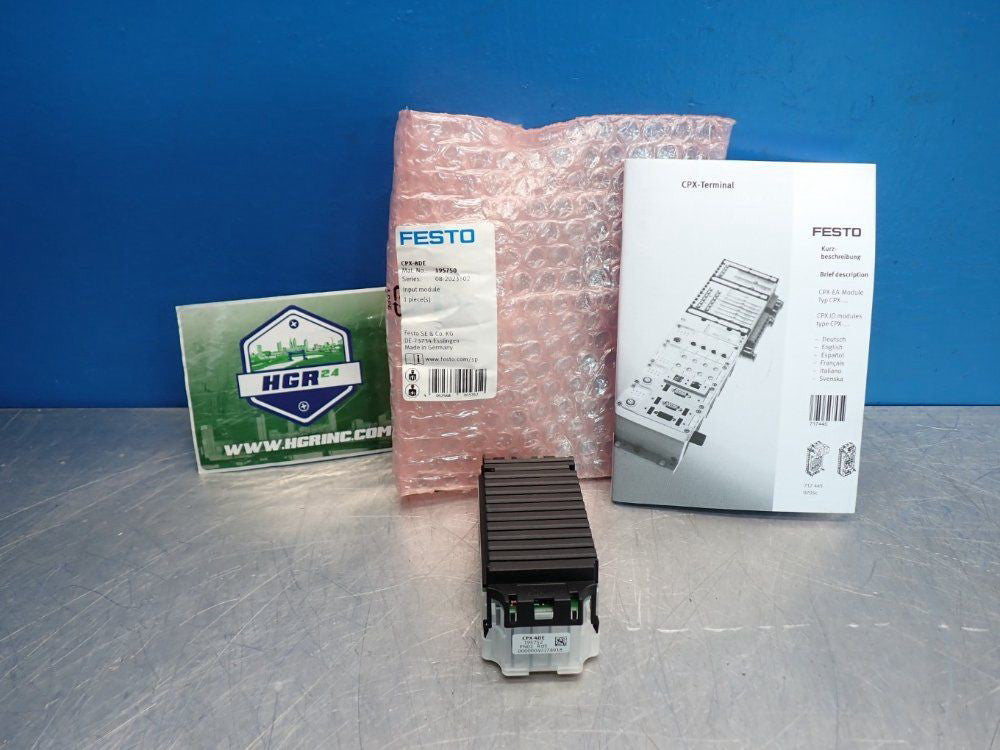 FESTO CPX-8DE CPX SERIES NPUT MODULE 04220430381