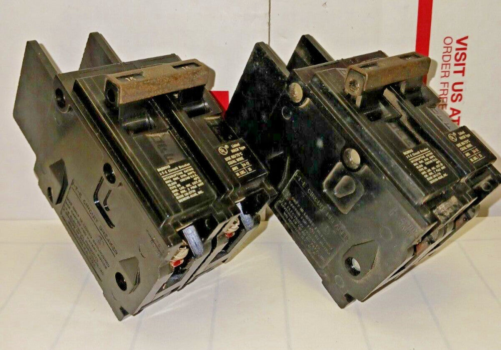 SIEMENS I-T-E BQ2B015 15 AMP CIRCUIT BREAKER BOLT-ON 2 POLE 120/240 VAC