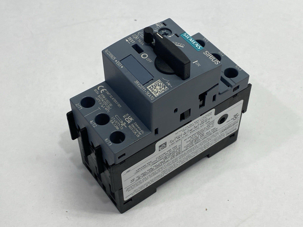 Siemens 3RV2011-1KA10 Motor Protector Circuit Breaker 9-12.5A