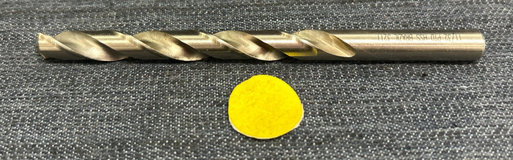 PRECISION TWIST HSS 2 FLUTE DRILL BIT 11/32" DIAMETER 4-7/8" OAL
