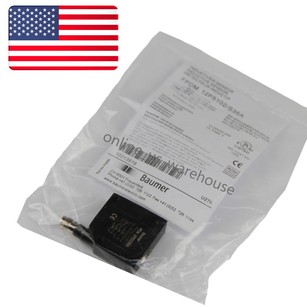 FPDM12P5102-S35A FOR BAUMER FPDM 12P5102/S35A Photoelectric Sensors - US Stock