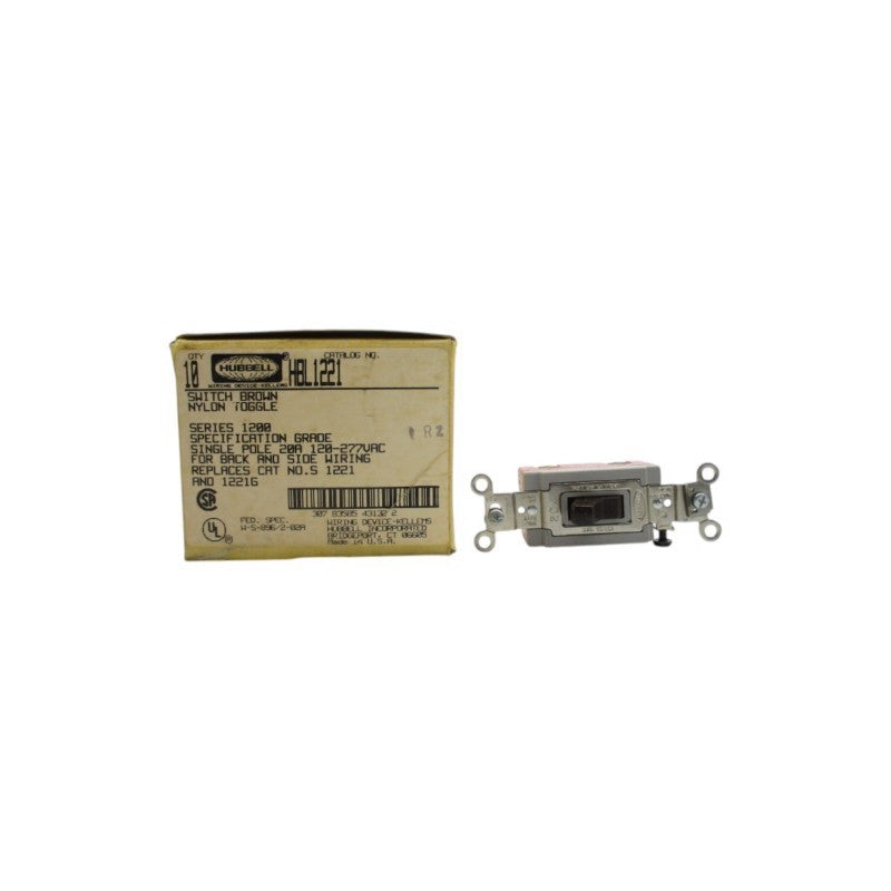 HUBBELL HBL1221 120-277VAC 20A NSMP
