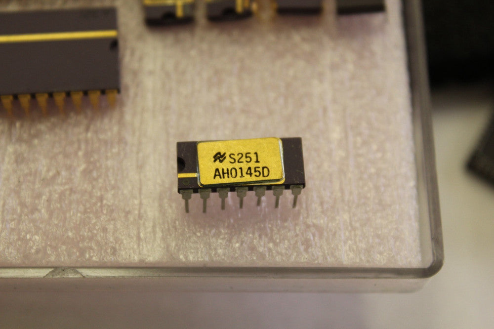 National AH0145D Puple Gold Ceramic IC Circuit