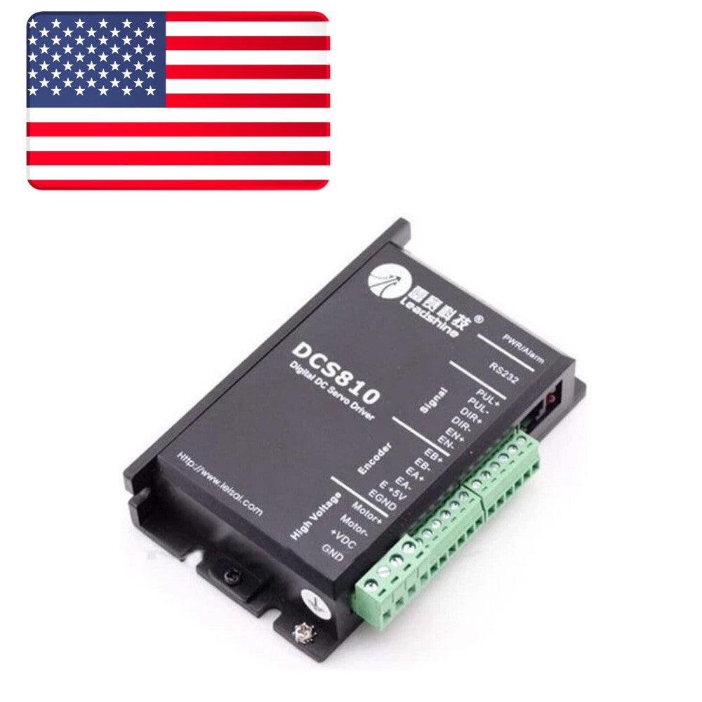 NEW Leadshine DCS810 Digital Brushed DC Servo Driver 80VDC 20A - US Stock