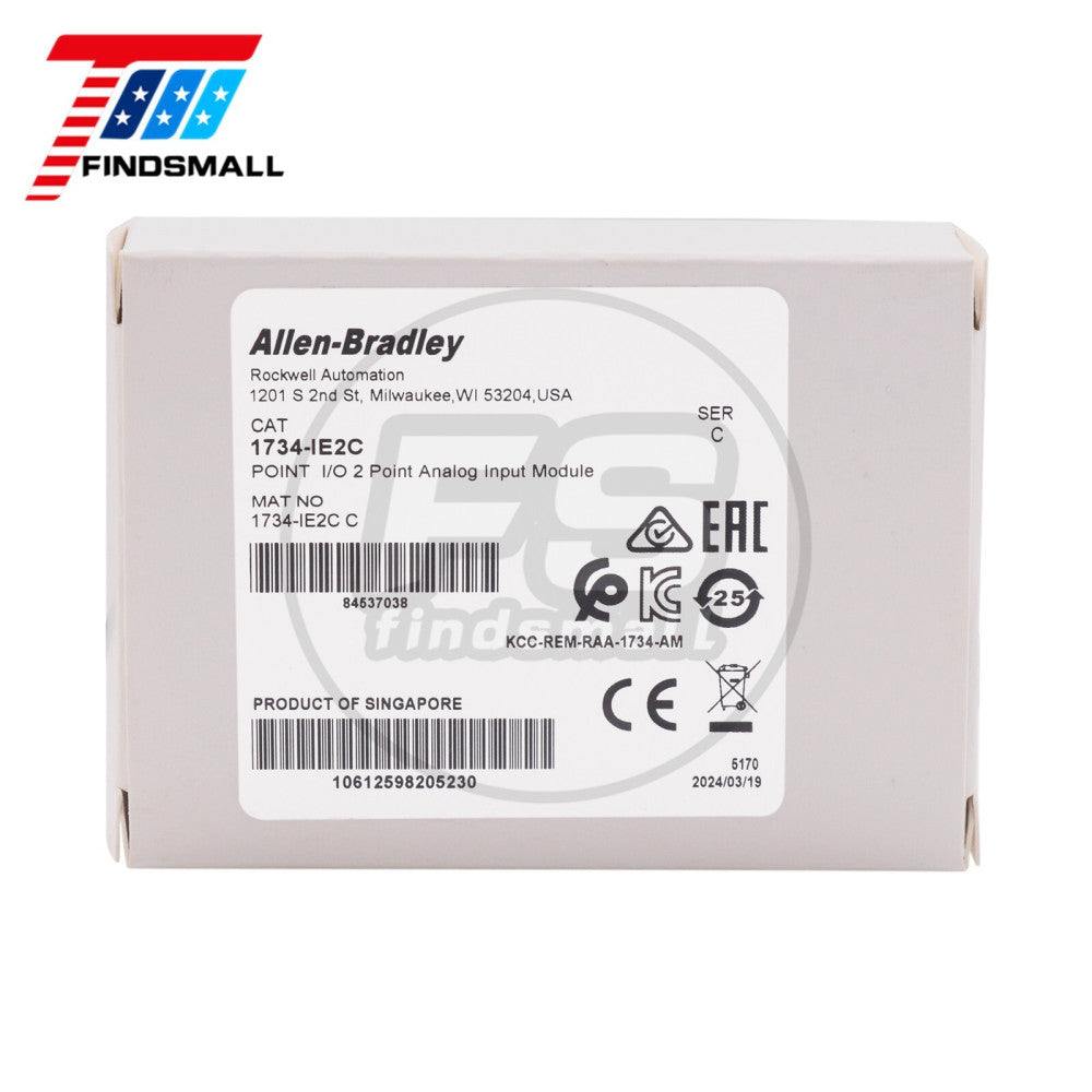 US Ship New Sealed Allen-Bradley 1734-IE2C 2 Point Analog Input Module 1734IE2C