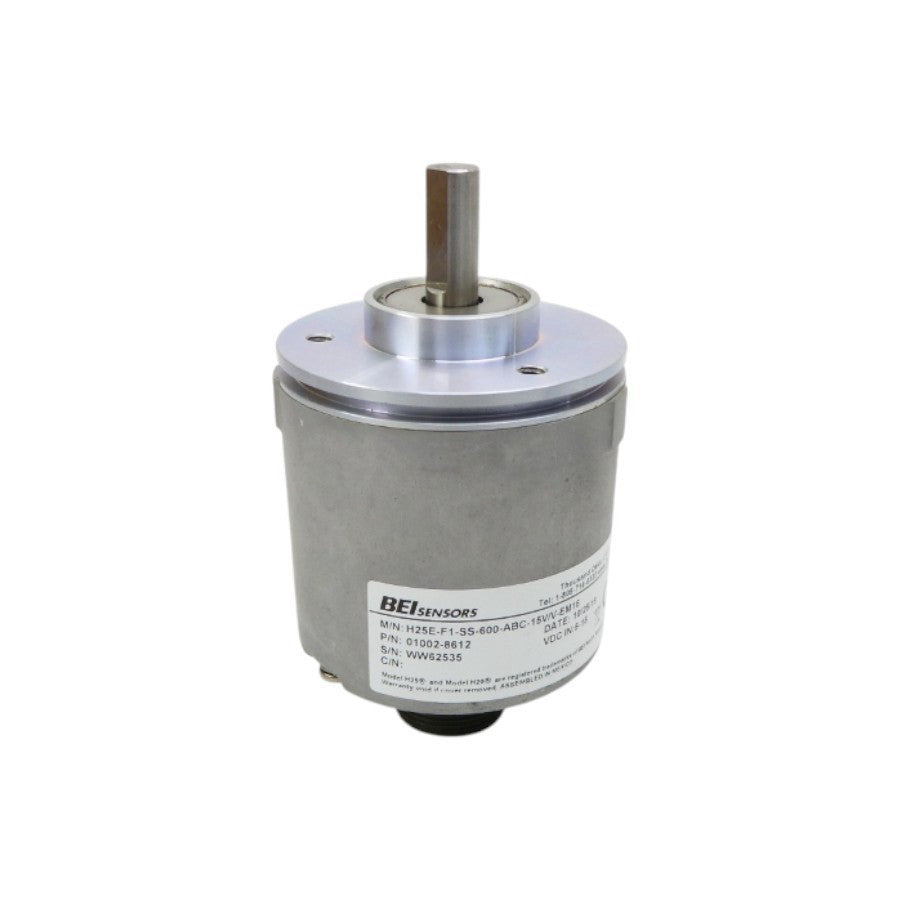 BEI SENSORS H25E-F1-SS-600-ABC-15V/V-EM16 01002-8612 5-15VDC NSNP