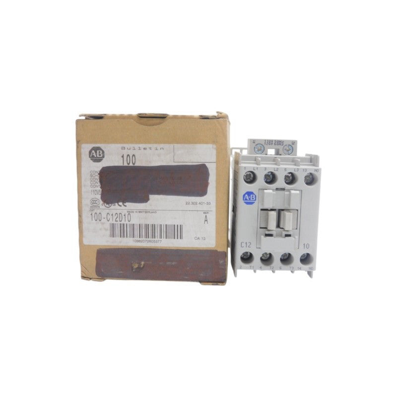 ALLEN BRADLEY 100-C12D10 SER. A 110/120V 32A (BR/WH) NSMP