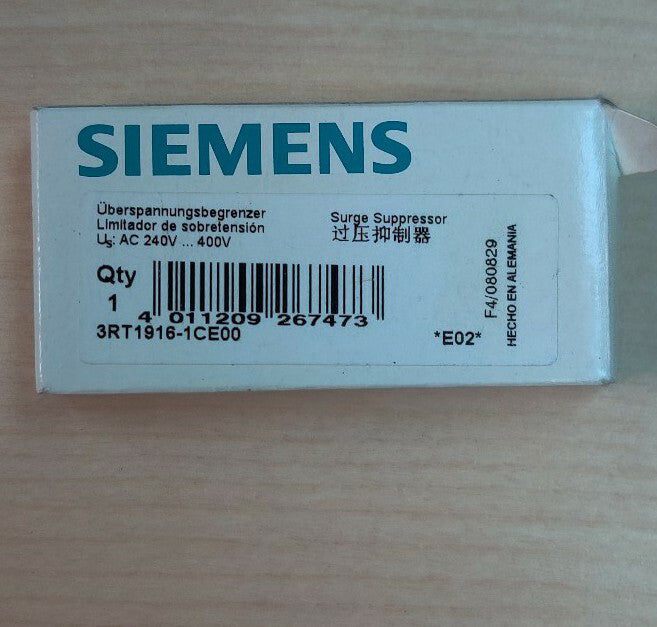 Siemens 3RT1916-1CE00 Surge Suppressor NEW