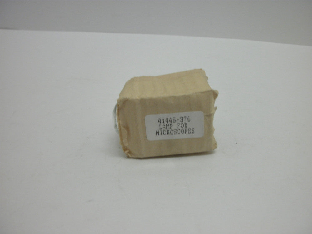 OSRAM 41445-376 LAMP FOR MICROSCOPES 6V 15W DOUBLE CONTACT BASE AND S-8 NNB