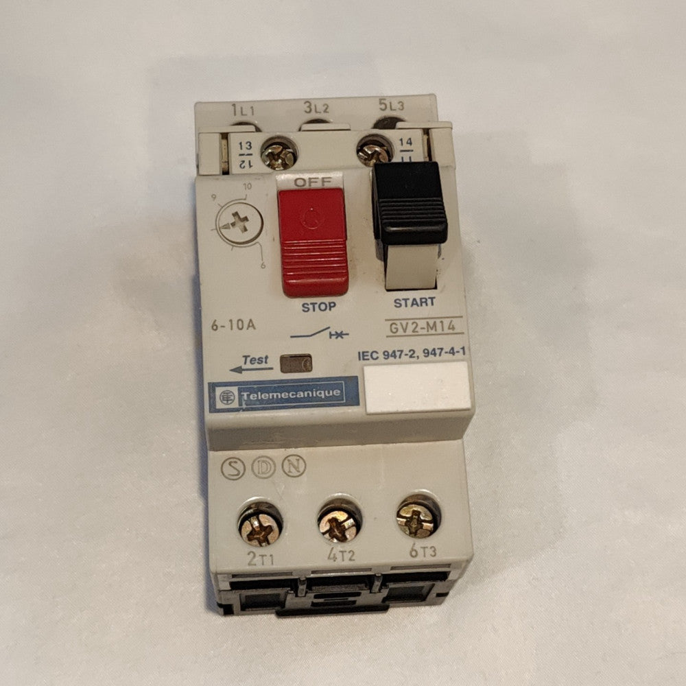 Telemecanique GV2-M14 6-10A Manual Motor Starter