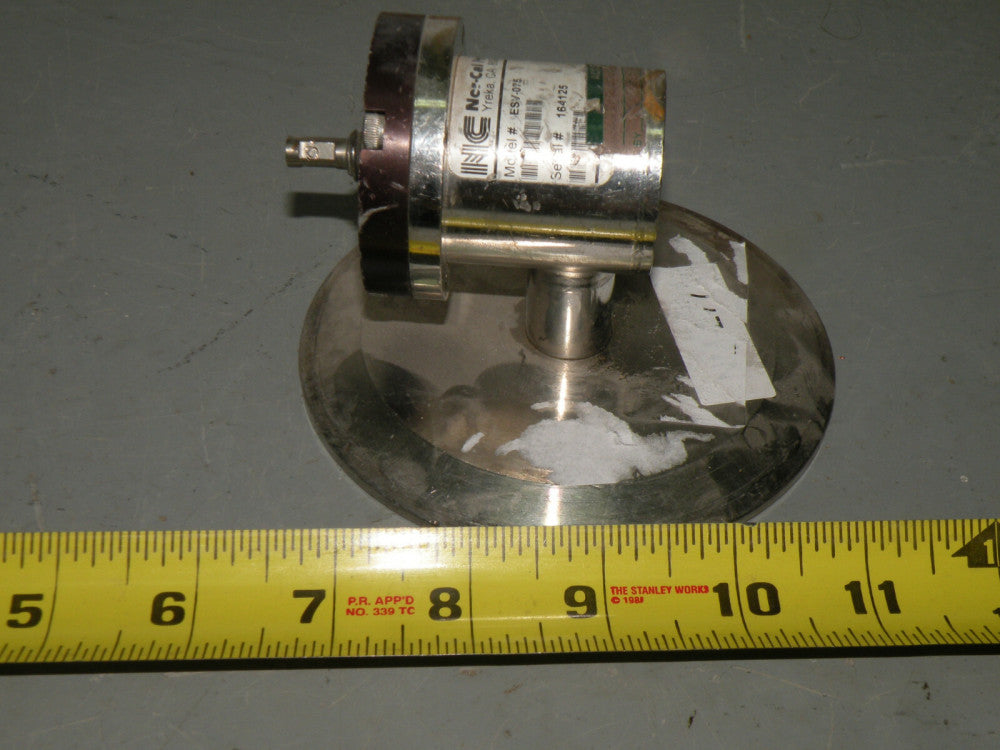 Nor-Cal Products ESV-075 3/4" Manual Angle Valve, Flangeless Mounted