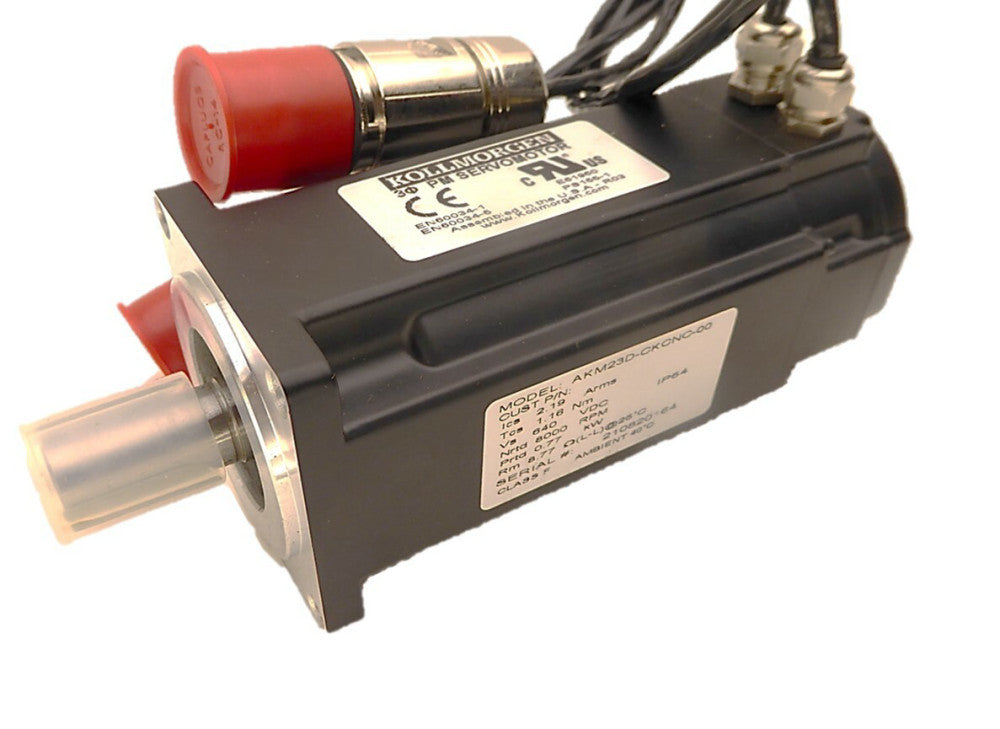 Kollmorgen AKM23D-CKCNC-00 AC Servo Motor 0.77kW 8000 RPM 640VDC NEW NO BOX