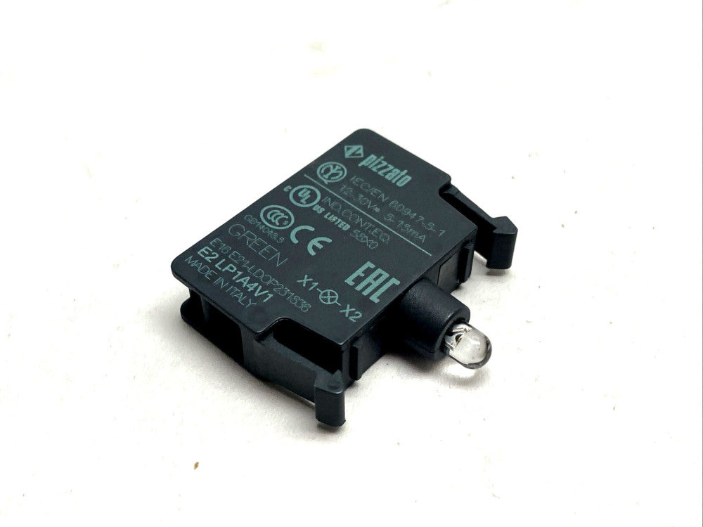 Pizzato E2 LP1A4V1 LED Unit Green 12-30VAC/DC 5-15mA
