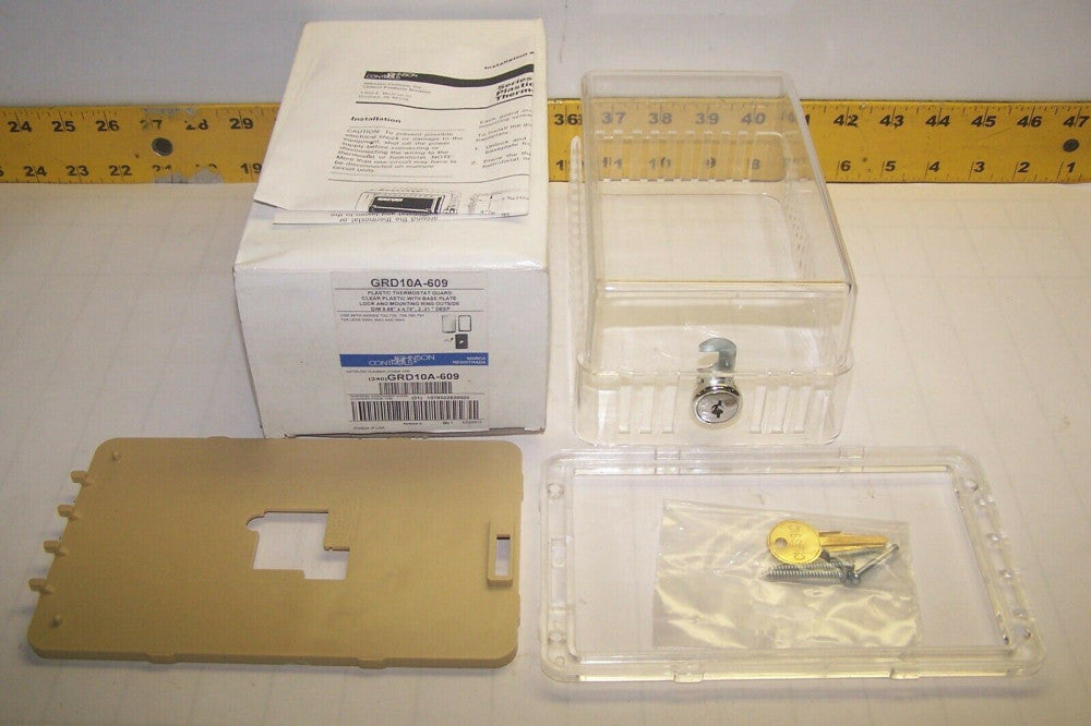 NEW JOHNSON CONTROLS PLASTIC THERMOSTAT GUARD GRD10A-609
