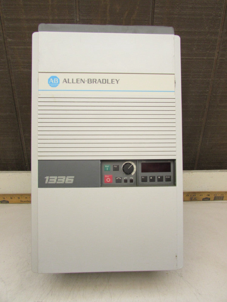 ALLEN BRADLEY VFD DRIVE 1336-B003-EOD-FA2-L3-S1 6.0A 380-460V XLNT USED TAKEOUT