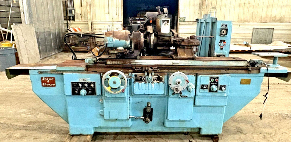 BROWN & SHARPE NO3 UNIVERSAL GRINDING MACHINE, 14" X 40", MODEL NO 521-3
