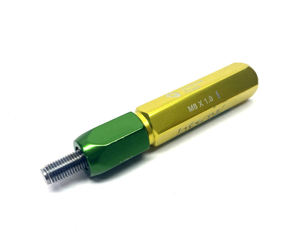 Vermont Gage M8 x 1.0 Internal Thread/Thread Plug Gage, Male/GO Only
