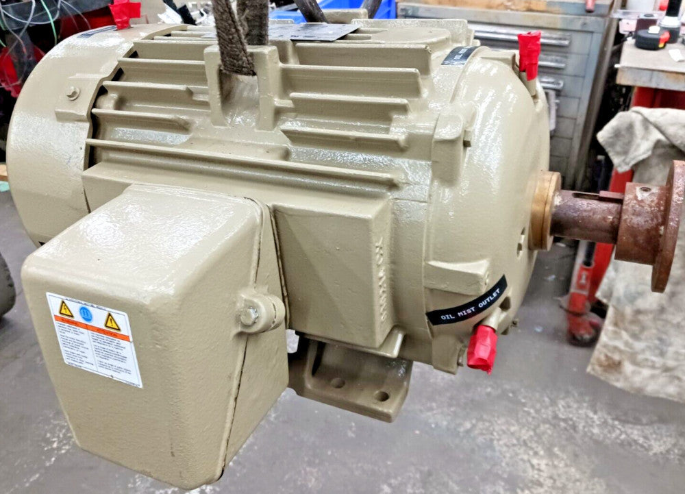 NEW GE 20 HP AC MOTOR 256T 460 V AC 3540 RPM TEFC HAZRDOUS LOCATION