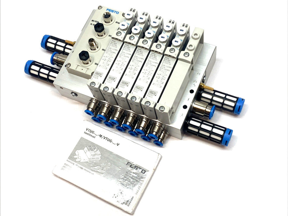 Festo VTUG-14-VRAP-B1H-G14-U-G185 Valve Terminal, Pneumatic Manifold Assembly