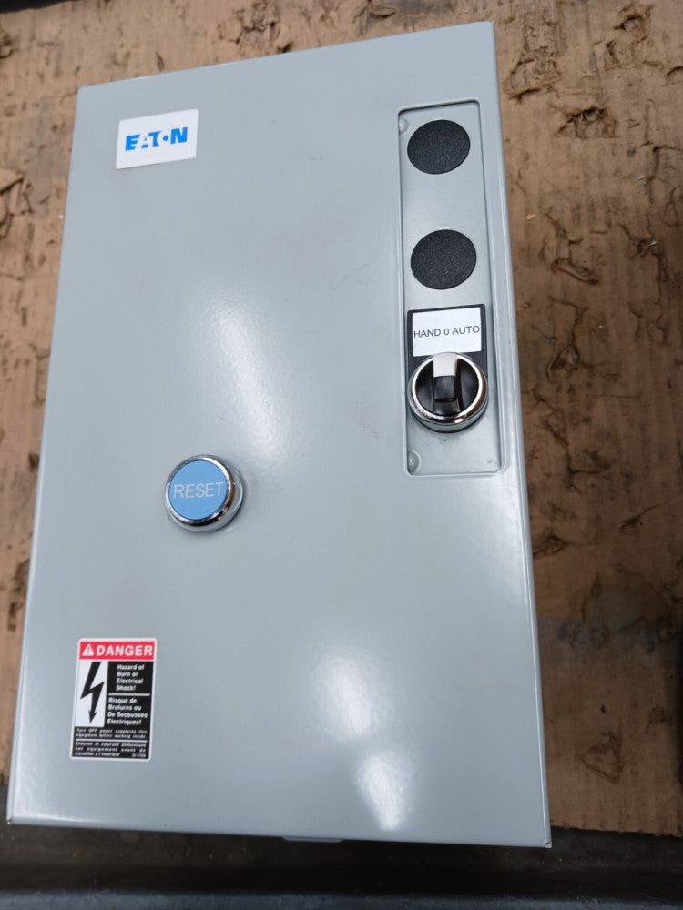 NEW EATON SIZE 1 ENCLOSURE MOTOR STARTER COIL 120 VAC 5 AMP ECX09C1AHA