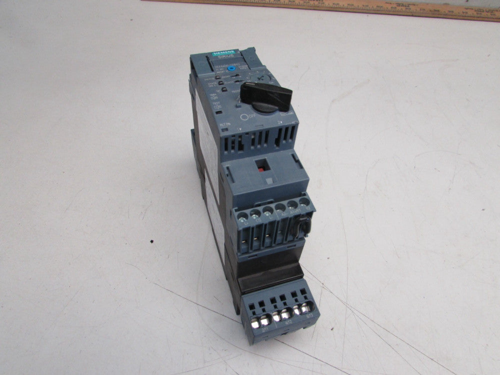 SIEMENS SIRIUS 3RA6400-1DB42 MANUAL MOTOR CONTROLLER 600V 12FLA 168AMP NICE M/O