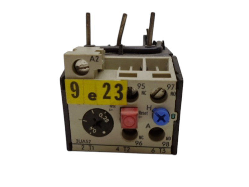 SIEMENS 3UA5200-0E OVERLOAD RELAY UNMP