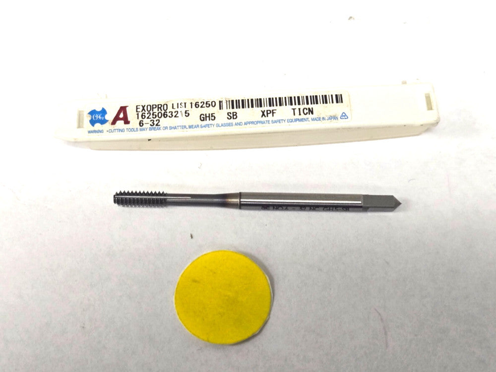 HSS-CO 1625063215 1964 NO 6-32 NC GH5 SB
