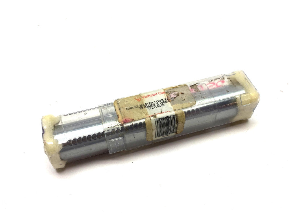 Vermont Gage 172110340 CHR XX Reversible Long Master Gage 25.036mm x 150.00mm